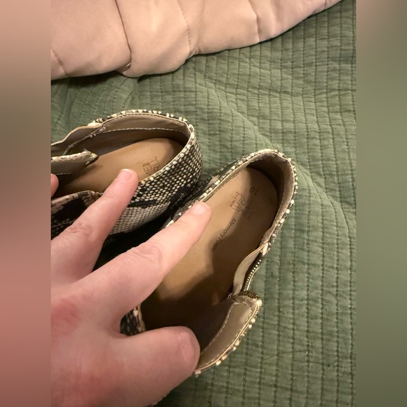 Time and Tru Snake Print Ankle Booties - Picture 5 of 7